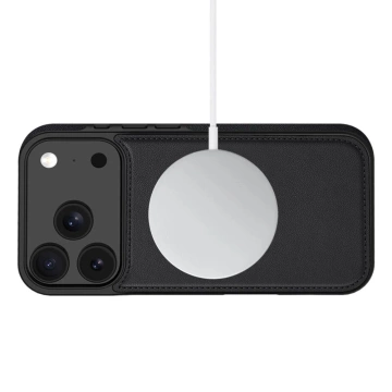 Etui do iPhone 17 Pro Tech-Protect Wallet MagSafe Czarny Mat