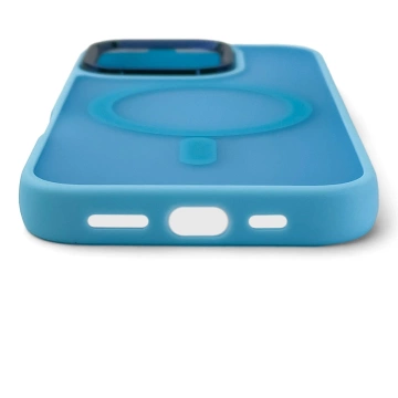 Etui Wozinsky MagSafe do Samsung Galaxy S25 Magnetic Case Niebieski