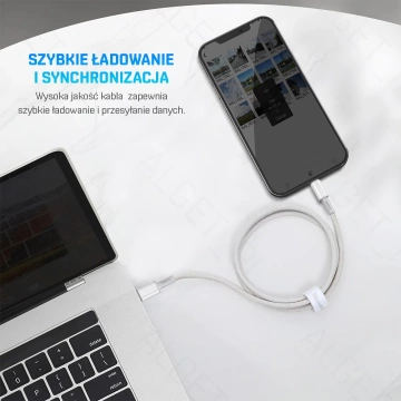 BASEUS Kabel USB-C für Lightning PD 20W 1m Niebieski