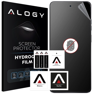Folia "MATOWA" do Motorola Moto G04 / G24 / G24 Power / G34 / E14 Hydrożelowa Alogy HydroSkin Matte Pro™ na ekran do etui "BEZ ODCISKU PALCÓW"