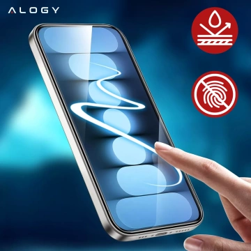 Gehärtetes Glas für Apple iPhone 16 Pro Max Displayschutzfolie 9H Alogy Heavy Pro™️