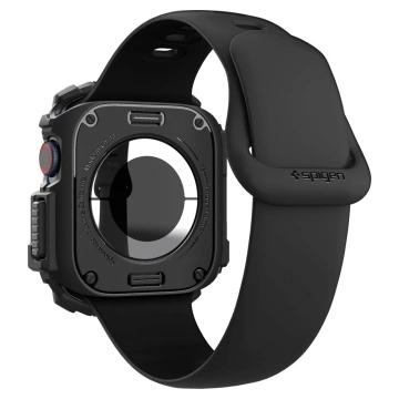 SPIGEN RUGGED ARMOR PRO Hülle für Apple Watch 10 (46 mm) in Mattschwarz