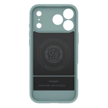Etui Ochronne do iPhone 17 Pro Max Spigen Parallax ”S” MagSafe Sage Green