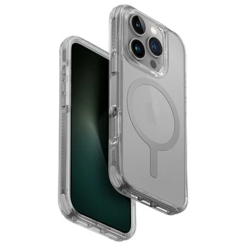 UNIQ Combat Case für iPhone 16 Pro 6,3" Magclick Charging Grau/Steingrau
