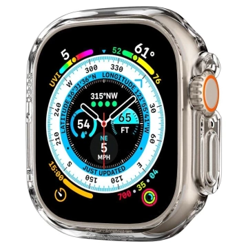 Etui ochronne Spigen Thin Fit für Apple Watch Ultra 49 mm Crystal Clear