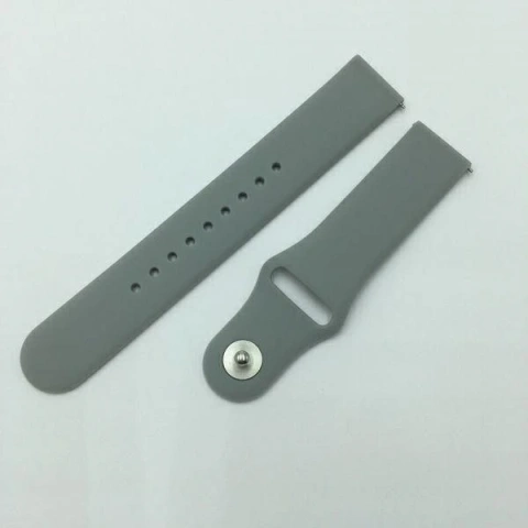 Smartwatch-Armband Alltägliches Universalarmband für 22 mm grau/grau C-12