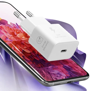 Original Samsung EP-T2510NWE Wandladegerät Schnellladung PowerDelivery PD 25W Weiß