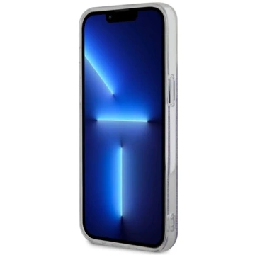 Guess GUHMP14XH4STU Handyhülle für Apple iPhone 14 Pro Max 6,7 Zoll Lila/Lila Hardcase 4G MagSafe