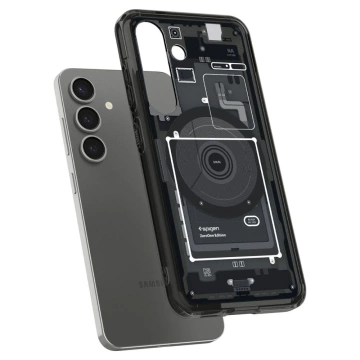 Etui für Samsung Galaxy S25 Schwarz Spigen Ultra Hybrid Mag MagSafe