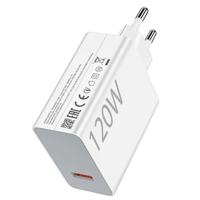 Oryginalna Ładowarka Sieciowa Xiaomi MDY-13-EE 120W Szybkie ładowanie Quick Charge QC 3.0 Biała
