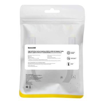 Baseus High Definition Series HDMI 2.0 Kabel 4K 60Hz 1,5m schwarz (WKGQ020101)