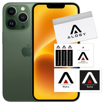 Hybridglas für Apple iPhone 13 Pro Display Alogy Flexi Glass 9H Case Friendly Flachbildschirm