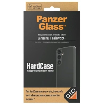 Samsung Galaxy S24 Plus PanzerGlass HardCase D3O Schwarzes Gehäuse