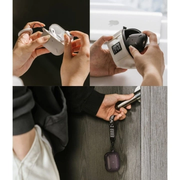 Ringke Onyx Apple Schutzhülle für Apple AirPods Pro 1/2 Warm Grey