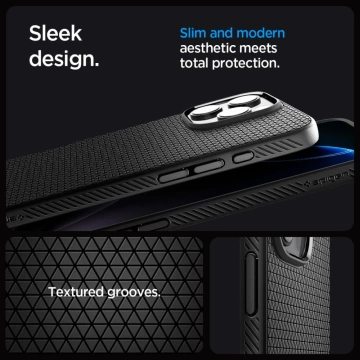 Etui Spigen Liquid Air T MagSafe iPhone 16 Pro Max – TPU mit Luftpolster