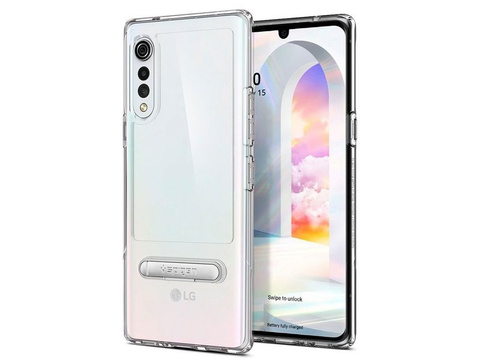 Etui Spigen Slim Armor Essential S für LG Velvet Clear