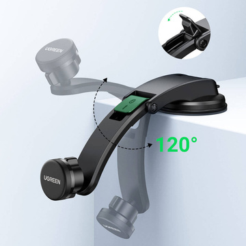 Universelle magnetische Autohalterung UGREEN auf dem Brett Schwarz