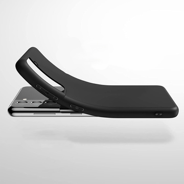 Matte Case 3mk Matt Phone Resistant Case für Samsung Galaxy S21 FE 5G Schwarz
