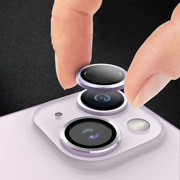 3mk Lens Protection Pro Handy-Objektivschutz für Apple iPhone 14 Violett