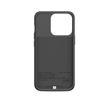 Hülle mit PowerCase 4800mAh Powerbank für Apple iPhone 14/14 Pro Schwarz