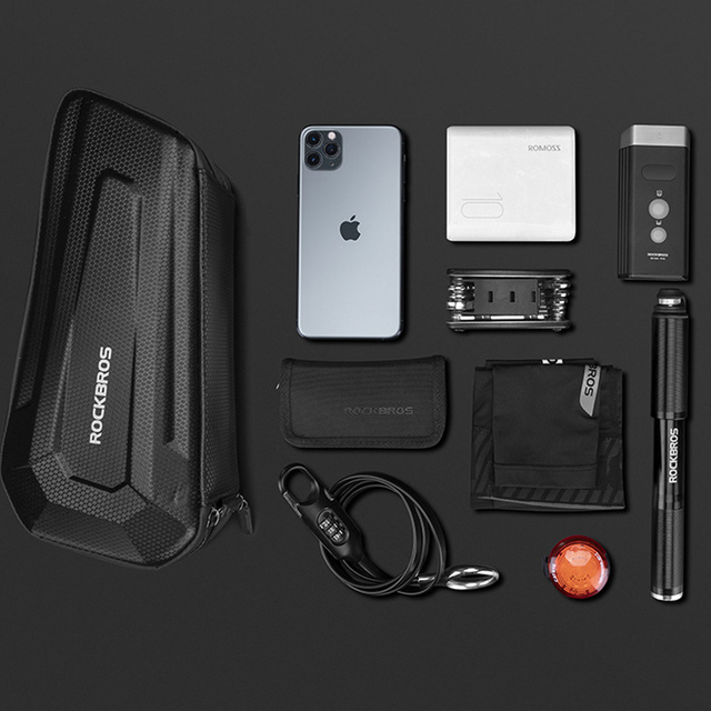 Etui torba sakwa na rower uchwyt rowerowy pod ramę RockBros B67 2.5L Czarne