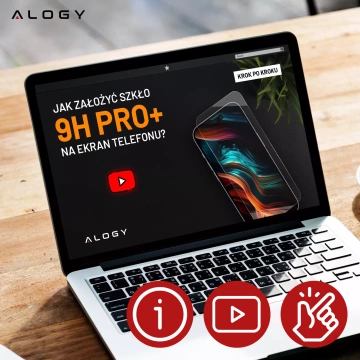 Gehärtetes Glas für Apple iPhone 16 Pro Max Displayschutzfolie 9H Alogy Heavy Pro™️