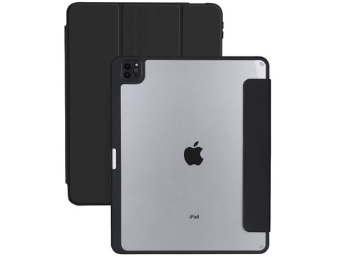Etui magnetyczne 2w1 Alogy Magnetic Pencil Case do Apple iPad Air 4 2020 / 5 2022 Czarne + Szkło