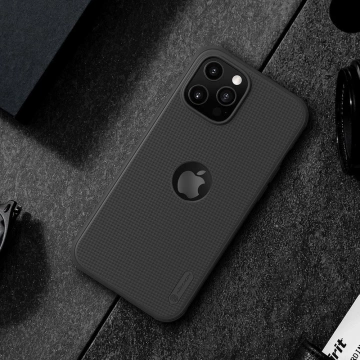 Nillkin Super Frosted Shield gehärtete Hülle für iPhone 12 Pro Max schwarz