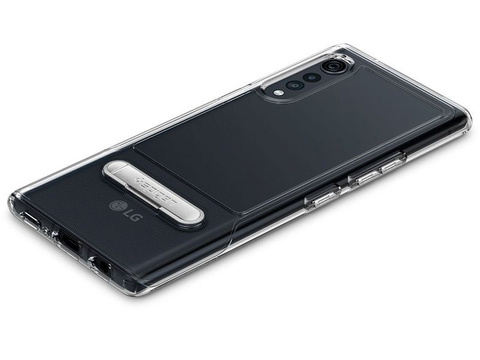 Etui Spigen Slim Armor Essential S für LG Velvet Clear