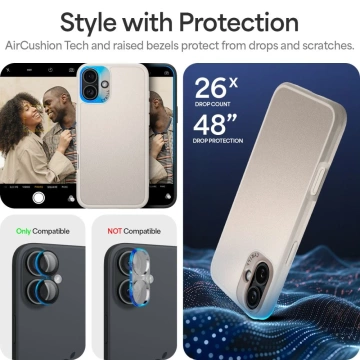 Spigen-Hülle für iPhone 16 Cyrill Kajuk Mag MagSafe Creme
