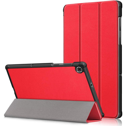 Etui Alogy Book Cover für Lenovo M10 Gen 2 TB-X306 Czerwone