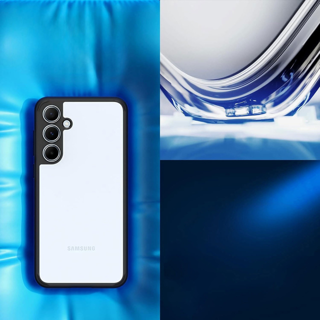 Etui do Samsung Galaxy A55 5G Spigen Ultra Hybrid Case obudowa plecki przezroczyste Matte Black
