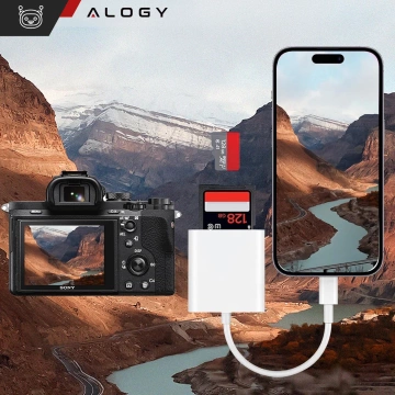 Alogy SD-Micro-Kartenleser für iPhone iPad Lightning-Adapter