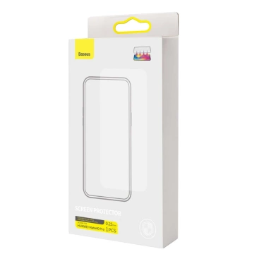 Baseus 0,25 mm gehärtetes Glas für Huawei Mate 40 Pro Vollbildabdeckung mit Rahmenmontagesatz (SGQJ010101)