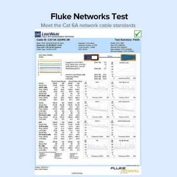 Kabel UGREEN Ethernet Patchkabel RJ45 Cat 6A UTP 1000Mbps 5 m schwarz (70654)