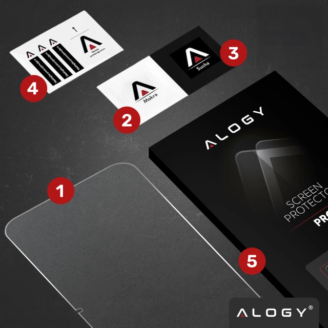 Szkło Hartowane 9H do Lenovo IDEA TAB Pro 12 2025 12.7" TB373-FU/TB375-FC, Ochronne Szkiełko na Ekran, Prosty Montaż Bez Bąbelków, Alogy HeavyPro+™