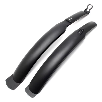 Plattform-Fahrradpedale für MTB-Fahrräder, Aluminium 9/16" Schwarzes Aluminium-Set [2 Stk.]