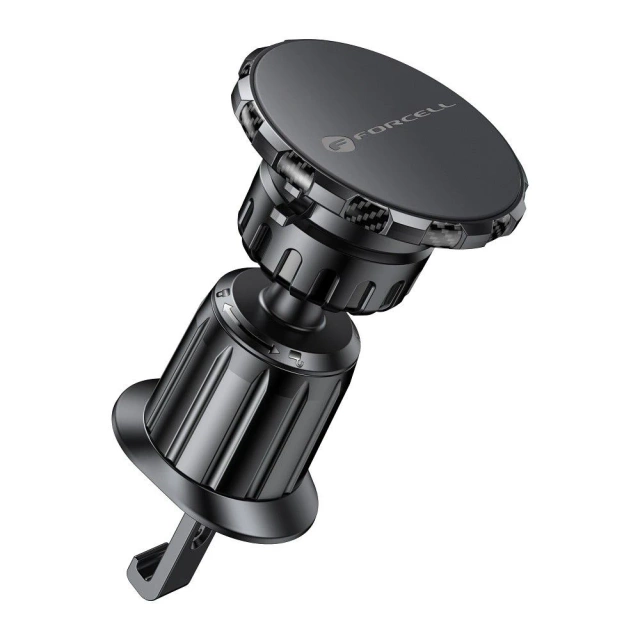 Uchwyt Samochodowy FORCELL F-GRIP MagElite magnetyczny do kratki czarny