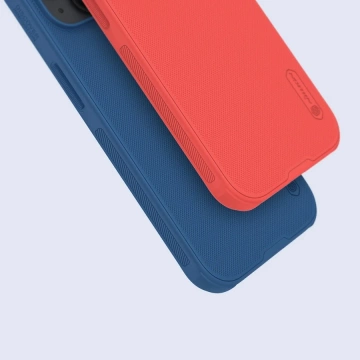 Nillkin Super Frosted Shield Pro verstärkte Hülle für iPhone 15 Plus – Schwarz