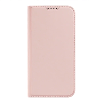 Dux Ducis Skin Pro iPhone 15 Plus Hülle mit Klappe und Geldbörse – Rosa