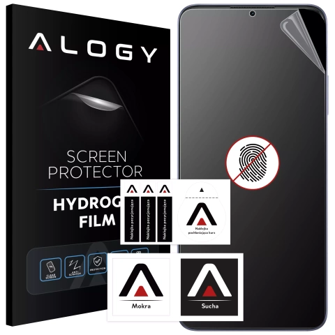 Folia "MATOWA" do Oppo A17 Hydrożelowa Alogy HydroSkin Matte Pro™ na ekran do etui "BEZ ODCISKU PALCÓW"