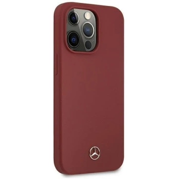 Etui ochronne Mercedes MEHCP13LSILRE do Apple iPhone 13 Pro / 13 6,1" czerwony/red hardcase Silicone Line
