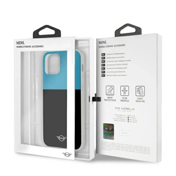 Color Block Hardcase-Handyhülle für iPhone 12 Pro Max blau/blau