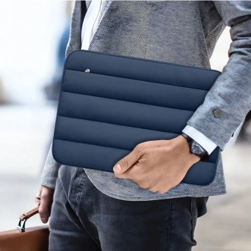 Etui Ochronne Tech-Protect Fluffy do Laptopa 13–14" Navy Blue
