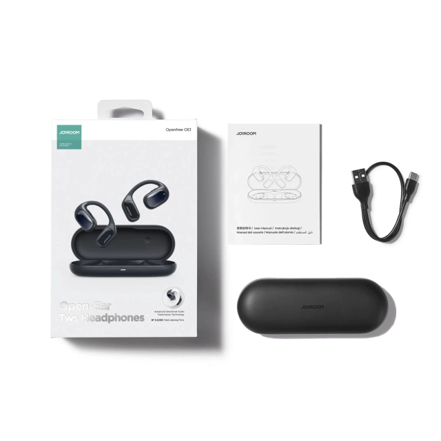 Joyroom Openfree JR-OE1 TWS Kabellose On-Ear-Kopfhörer - Dunkelblau