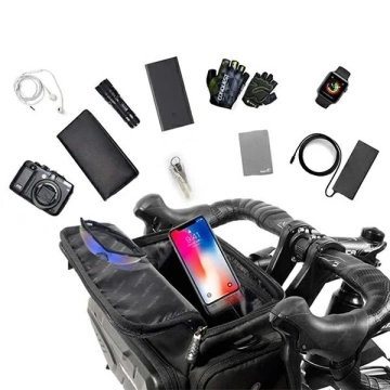 Wildman 3L GS6 Fahrrad-Lenkertasche wasserdicht für Smartphone