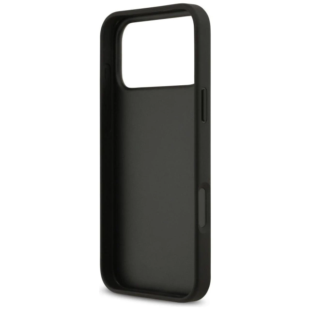 Etui Guess do iPhone 17 Pro Max 4G Double Card Triangle Black