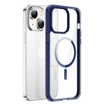 Dux Ducis Clin2 Hülle iPhone 14 Plus Magnetische MagSafe Hülle blau