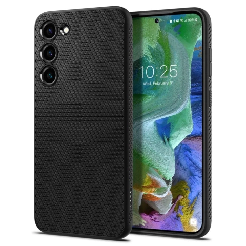Etui na telefon Spigen Liquid Air do Samsung Galaxy S23+ Plus Matte Black