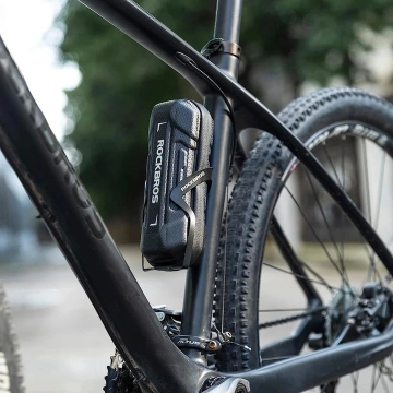 Rockbros Fahrrad-Flaschenhaltertasche - Schwarze Fahrradtasche